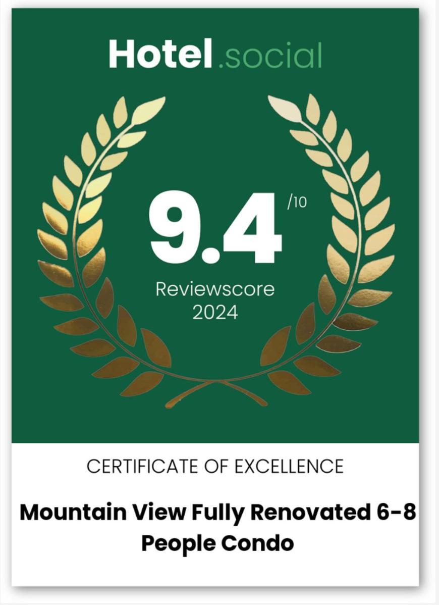 Mountain View Fully Renovated 6-8 People Condo Монт-Тремблант Екстериор снимка